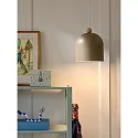 Nordlux pendant luminaire GASTON E27 IP20, light brown dimmable