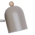 Nordlux wall luminaire GASTON E27 IP20, light brown 