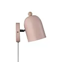 Nordlux Wandarmatuur GASTON E27 IP20, lichtroze 