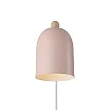 Nordlux Wandarmatuur GASTON E27 IP20, lichtroze 