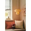 Nordlux pendant luminaire ALLIE E27 IP20, brown dimmable