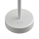 Nordlux Tafellamp op batterijen ELLEN TO-GO zonder Lader, met IP Oplaadstation IP44, mat, wit dimbaar