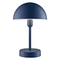 Nordlux Tafellamp op batterijen ELLEN TO-GO zonder Lader, met IP Oplaadstation IP44, blauw, mat dimbaar