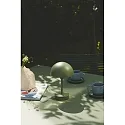 Nordlux Tafellamp op batterijen ELLEN TO-GO zonder Lader, met IP Oplaadstation IP44, mat, olijfgroen dimbaar