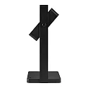 Nordlux battery table lamp SAULIO IP44, black dimmable