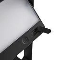 Nordlux battery table lamp SAULIO IP44, black dimmable