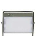 Nordlux battery table lamp SAULIO IP44, olive green dimmable