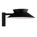 Nordlux solar wall luminaire JUSTINA with sensor IP44, black 