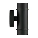 Nordlux outdoor wall luminaire ARTILUS GU10 IP54, black dimmable