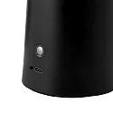 design for the people by Nordlux battery table lamp FAYE IP20, black dimmable