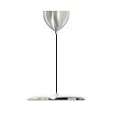 pendant luminaire ARTIST 40 IP20, stainless steel dimmable