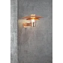 Nordlux Wandarmatuur voor buitenshuis PHOENIX E27 IP54, koper, gesatineerd 