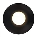 Nordlux Plafondarmatuur SIONA E27 IP44, zwart dimbaar