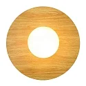 Plafondarmatuur SIONA E27 IP44, hout dimbaar