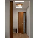 Plafondarmatuur SIONA E27 IP44, hout dimbaar