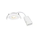 Nordlux recessed luminaire MONOLO set of 1 IP20, white dimmable 4,8W 70 | 230 | 450lm 3000K 36° 36° CRI 80