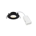 Nordlux recessed luminaire MONOLO set of 1 IP20, black dimmable 4,8W 70 | 230 | 450lm 3000K 36° 36° CRI 80