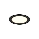 Inbouwarmatuur OLEA set van 3 IP65 | IP20, zwart  4,4W 345lm 2700K 110° 110° CRI 90