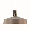 Nordlux Pendelarmatuur ELVAS E27 IP20, lichtbruin dimbaar