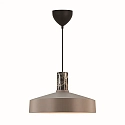 Nordlux Pendelarmatuur ELVAS E27 IP20, lichtbruin dimbaar