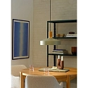Nordlux pendant luminaire ELVAS E27 IP20, dusty green dimmable