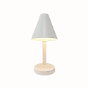 Tafelarmatuur WILMER roteerbaar E14 IP20, wit 