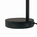 Nordlux table lamp WILMER rotatable E14 IP20, black 