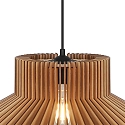 Nordlux Pendelarmatuur MANAGO E27 IP20, bruin dimbaar