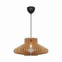 Nordlux Pendelarmatuur MANAGO E27 IP20, bruin dimbaar