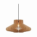 Nordlux Pendelarmatuur MANAGO E27 IP20, bruin dimbaar