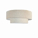 Nordlux Plafondarmatuur MALODIN E27 IP20, beige dimbaar