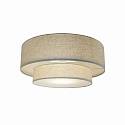 Nordlux Plafondarmatuur MALODIN E27 IP20, beige dimbaar