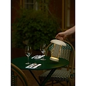 Nordlux battery table lamp MIRANO PORTABLE IP20, beige, gold dimmable