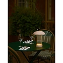 Nordlux Tafellamp op batterijen MIRANO PORTABLE IP20, goud, stofroze dimbaar