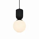 Nordlux pendant luminaire SADIE E14 IP20, black dimmable