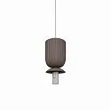 Nordlux pendant luminaire SADIE E14 IP20, light brown dimmable