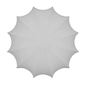 Nordlux ceiling luminaire AERON 40 E27 IP20, white dimmable