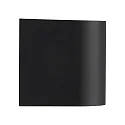 Nordlux Wandarmatuur voor buitenshuis DION SINGLE GU10 IP44, zwart dimbaar