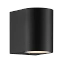 Nordlux Wandarmatuur voor buitenshuis DION SINGLE GU10 IP44, zwart dimbaar