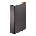 Wandarmatuur voor buitenshuis FOLD 15 IP54, seaside zwart 