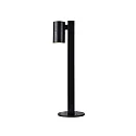 Nordlux Lichtpaal TIN 50 GU10 IP44, zwart dimbaar