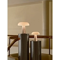 design for the people by Nordlux table lamp GLOSSY MIN E14 IP20, opal white, white 