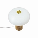 design for the people by Nordlux table lamp GLOSSY MIN E14 IP20, beige, opal white 
