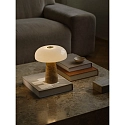 design for the people by Nordlux table lamp GLOSSY MIN E14 IP20, beige, opal white 