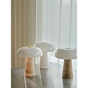 design for the people by Nordlux Tafelarmatuur GLOSSY MIN E14 IP20, opaalwit, rood 