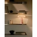 design for the people by Nordlux Tafelarmatuur GLOSSY MIN E14 IP20, opaalwit, rood 