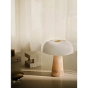 design for the people by Nordlux Tafelarmatuur GLOSSY MIN E14 IP20, opaalwit, rood 