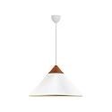 design for the people by Nordlux pendant luminaire KINTO E27 IP20, white dimmable