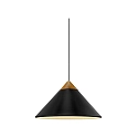 design for the people by Nordlux pendant luminaire KINTO E27 IP20, black dimmable