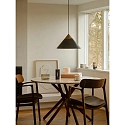 design for the people by Nordlux pendant luminaire KINTO E27 IP20, black dimmable